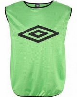 манишка umbro training bib big logo зеленый senior