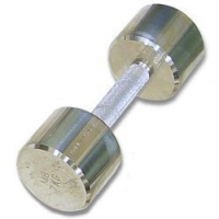 гантель хромированная mb barbell, 10 кг