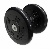 гантель 8,5 кг mb barbell mb-fdbm-b8,5