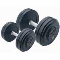 набор гантелей aerofit 52,5-60 кг, 4 пары, шаг 2,5 кг rfd-52,5/60