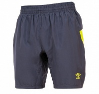 шорты спортивные umbro ux training short мужские 64048u (dsc) сер/жел.