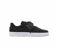 кеды puma suede heart valentine jr 36513502 puma black-puma