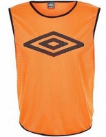 манишка umbro training bib big logo оранжевый senior