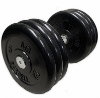 гантель 31 кг mb barbell mb-fdbm-b31