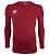 футболка тренировочная umbro fw ls crew baselayr с длинным рукавом (c6w) рубин