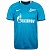 футболка игровая nike zenit 686465-499 голубая